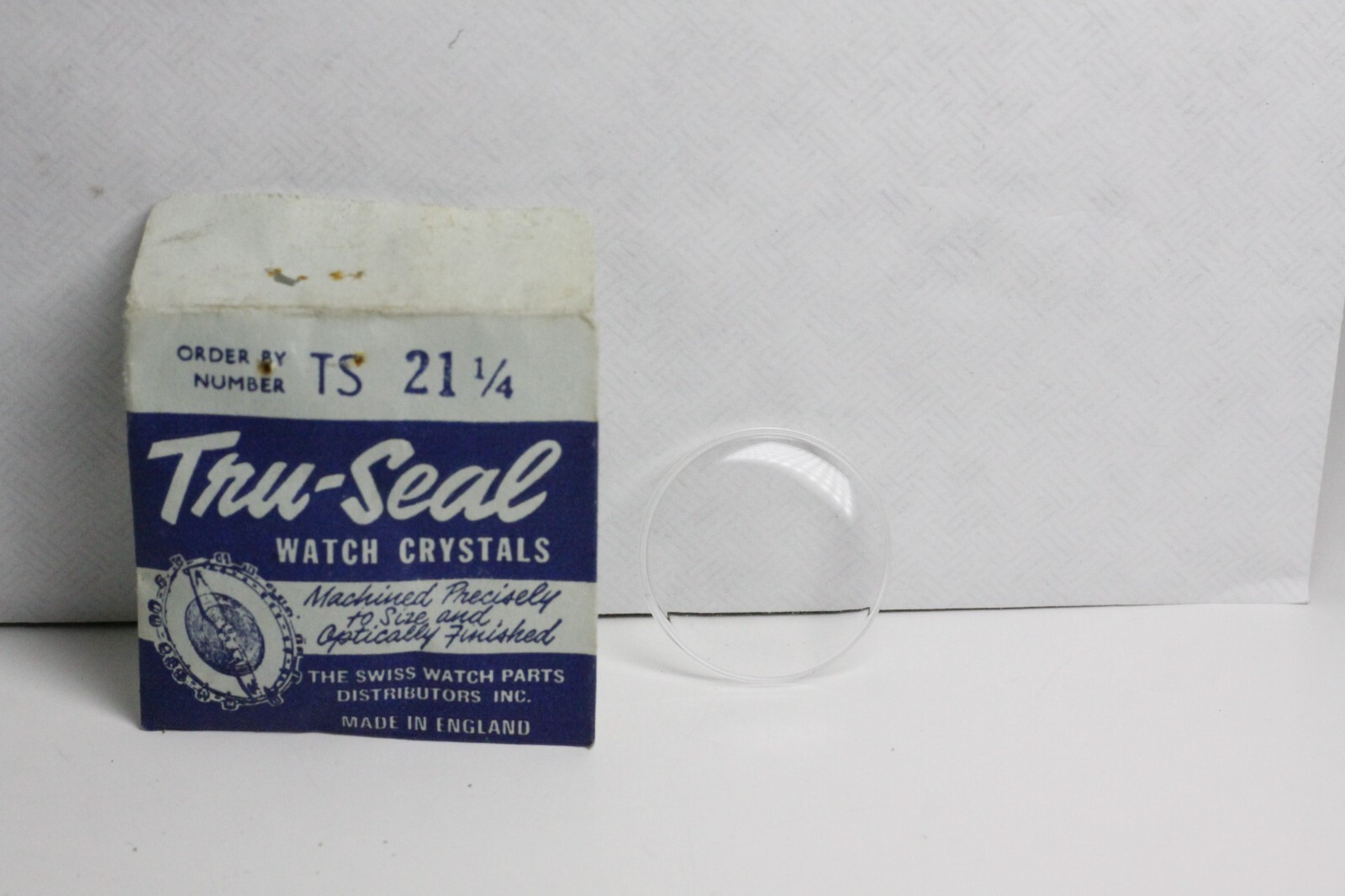 NOS Tru-Seal Watch Crystal TS 21 1/4