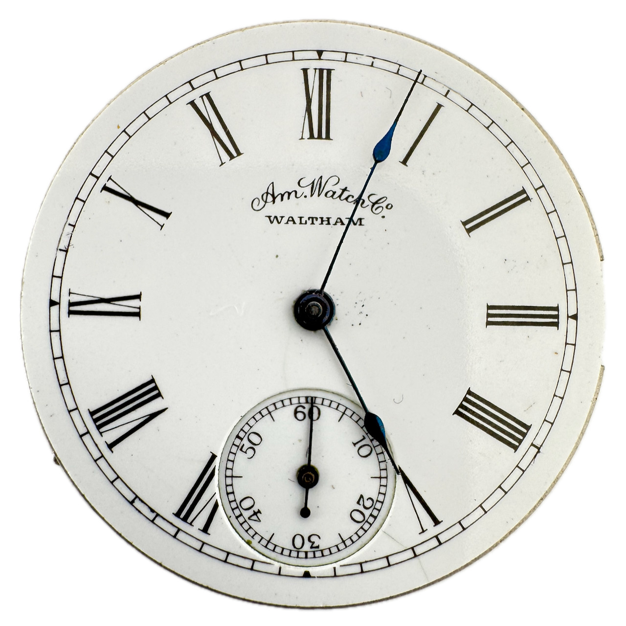Antique 1s 1888 Waltham Royal Quality Mechanical Hunter Pocket Watch Movement B