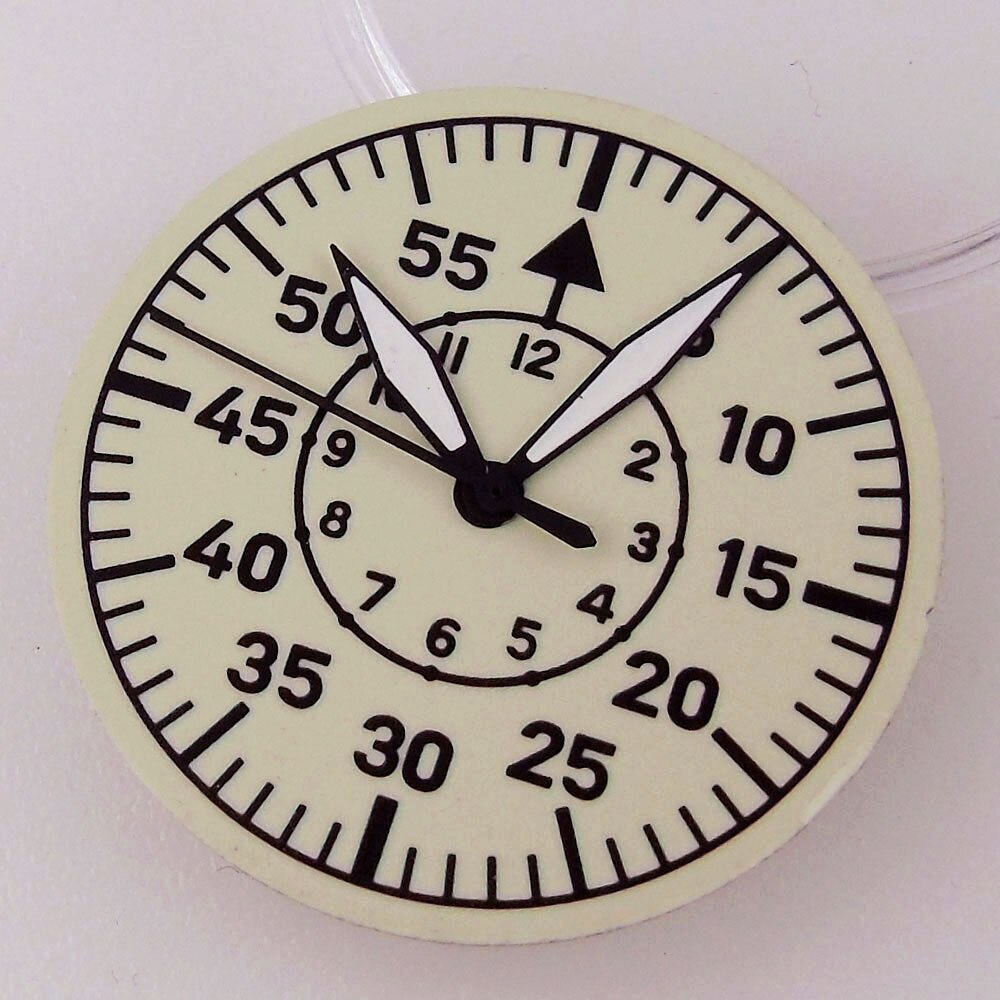 Full Lume Dial 29mm Watch Dial Hand Fit for NH35A NH36A Miyota PT5000 Dive Case