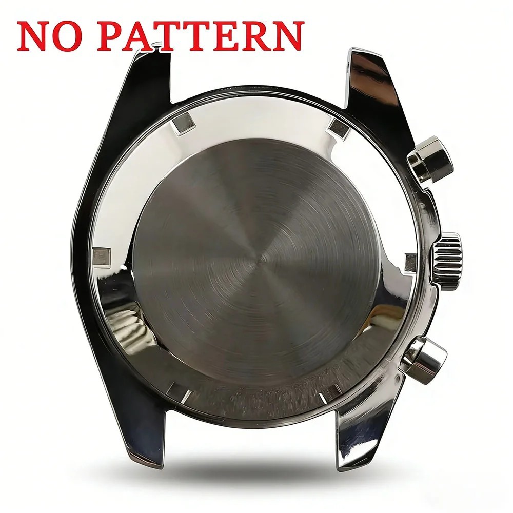 39.7mm Watch Case Men Metal VK63 VK64 Movement 20mm Strap Accessories