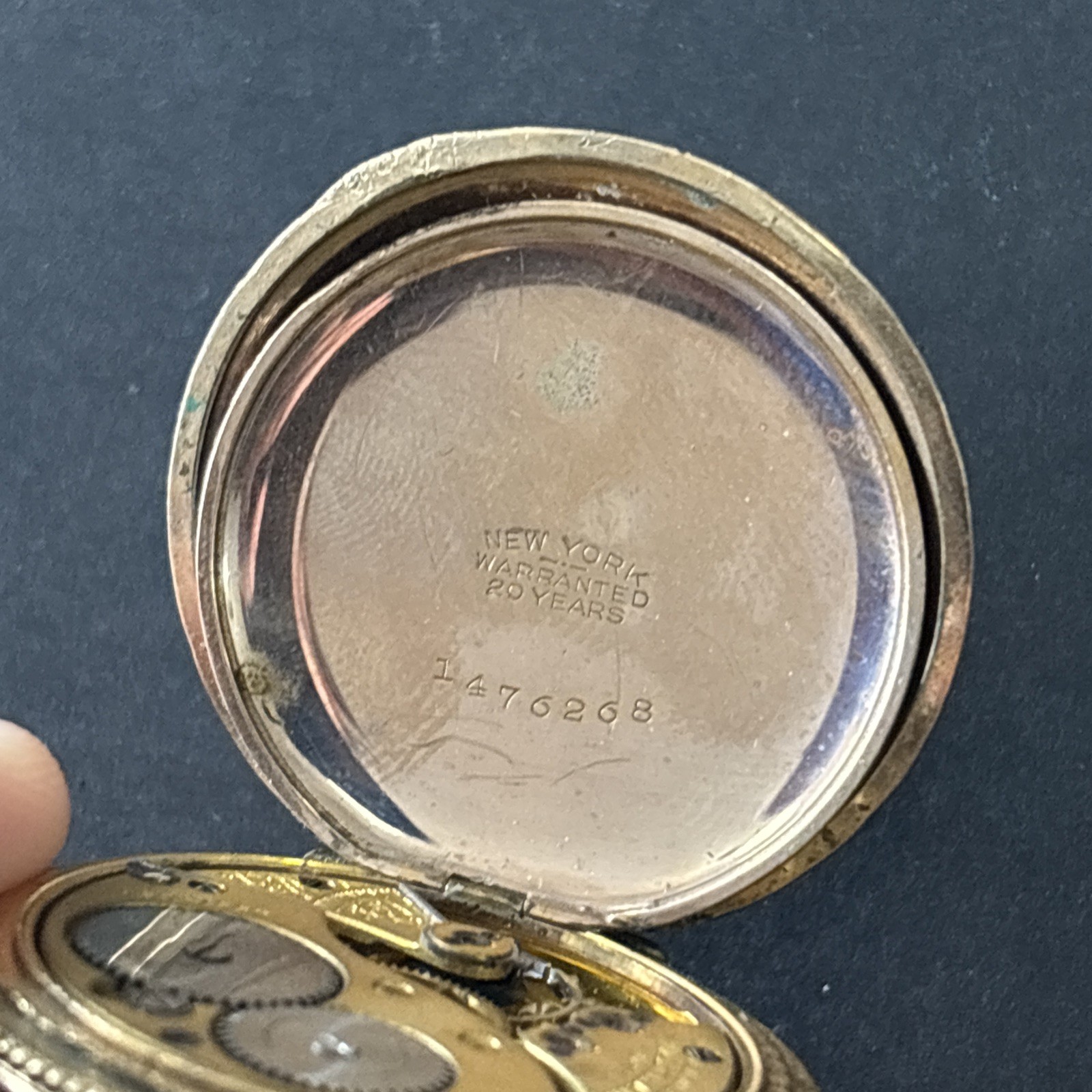 Waltham 13 Jewel Pocket Watch Movement Working Grade No 163 Model 1907 Size 0