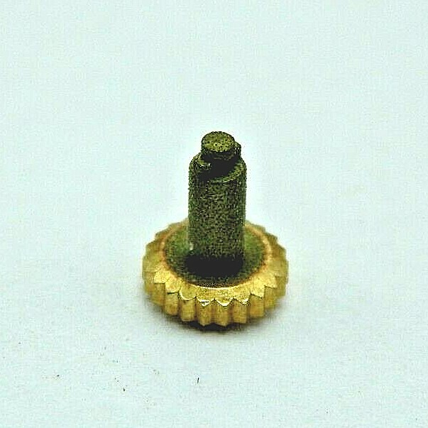 Vintage NEW OLD STOCK original Mido Crown Gold Jaune F 4041 4.1mm two piece stem