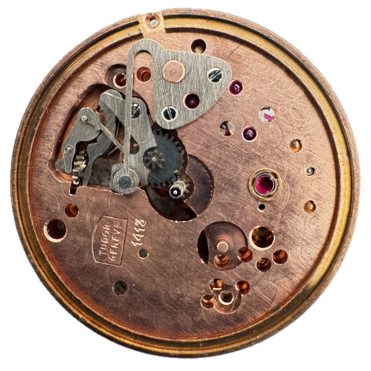 Vintage 23mm Tudor Prince Junior Automatic Wristwatch Movement Tudor 1413 Swiss