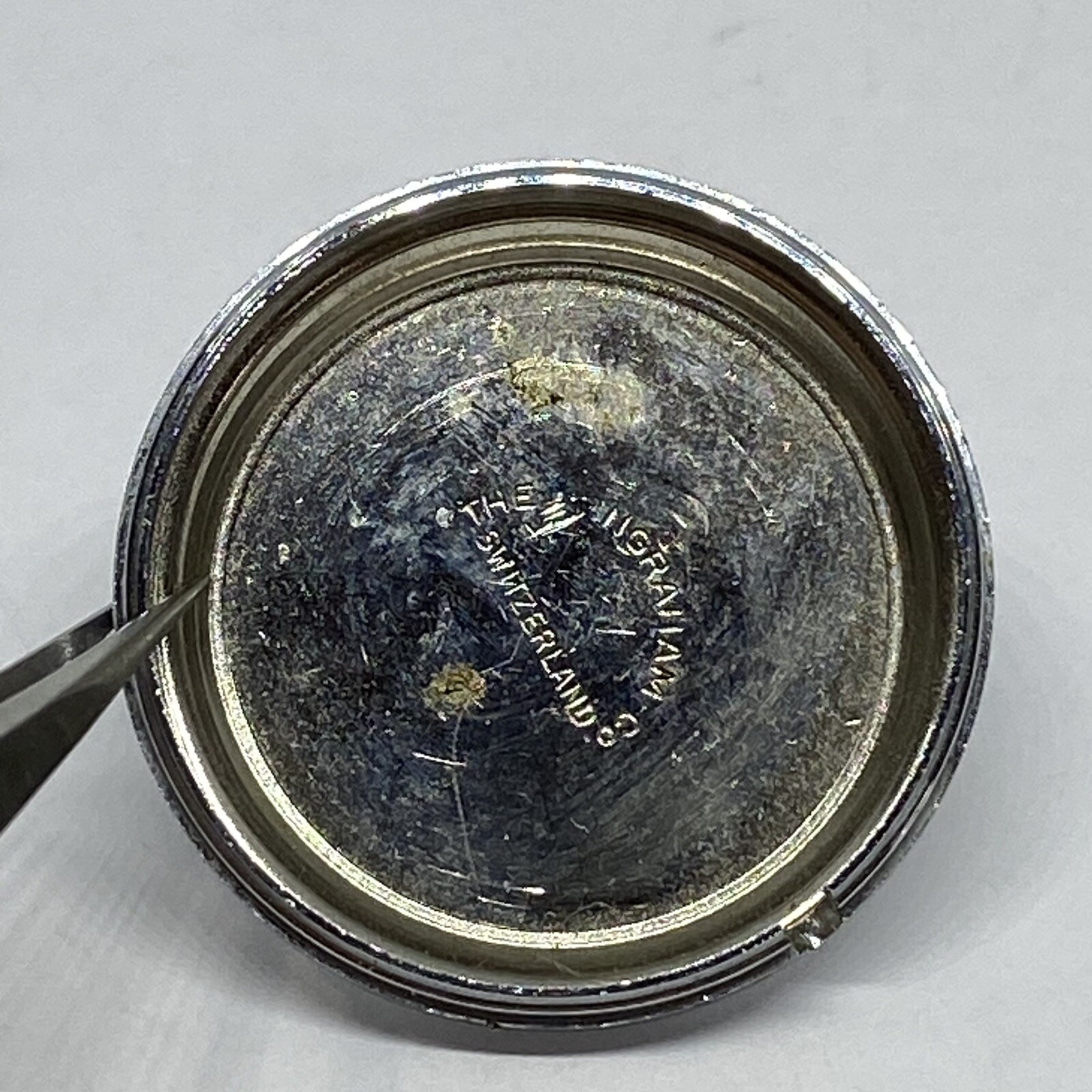 Vintage Ingraham Watch Case, Caseback, And Crystal for BF 866 Movement
