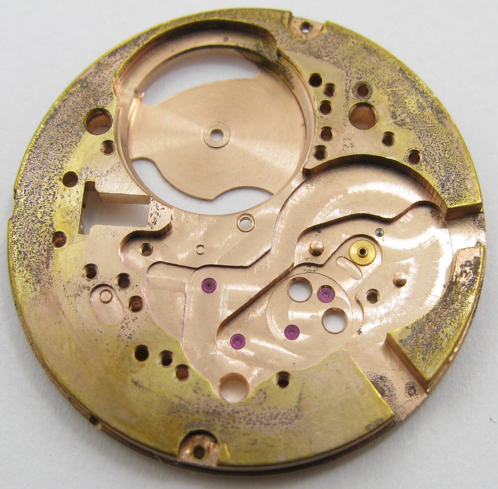 Omega 500 watch part damaged main plate #1000