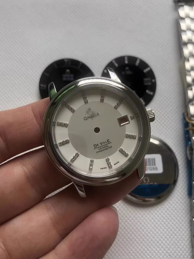 For DIY 38mm Watch Steel Case kit For 2824.SW200 movement