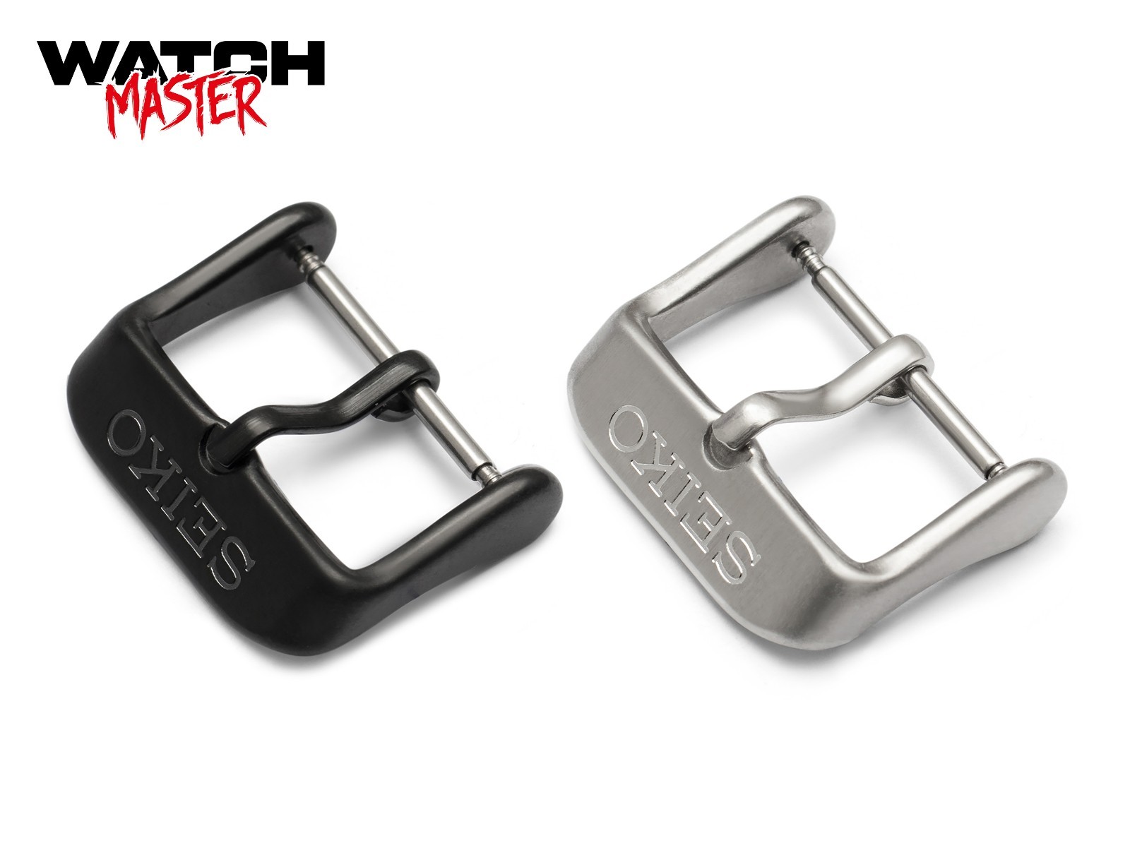 SEIKO Classic Tang Buckle Clasp for Leather Rubber Strap Band 16 18 20 22mm