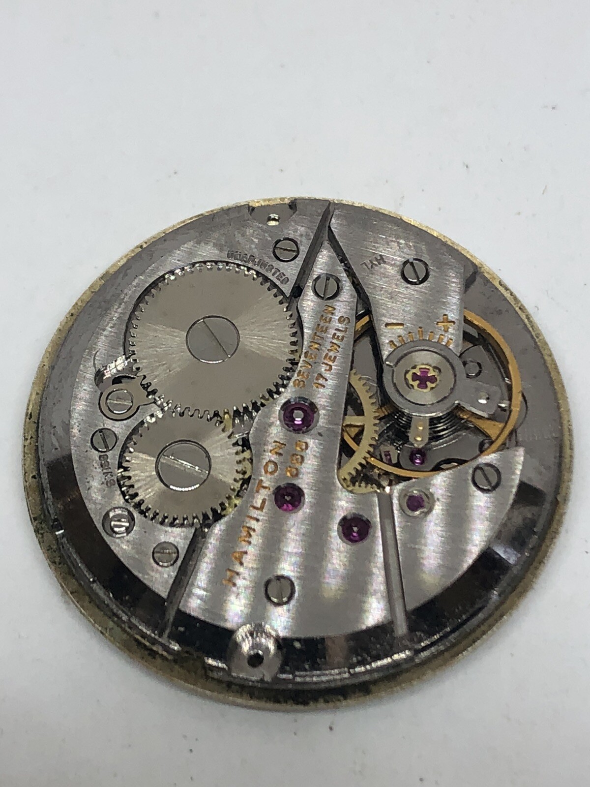 Hamilton 686 17j Watch Movement *Needs Service*