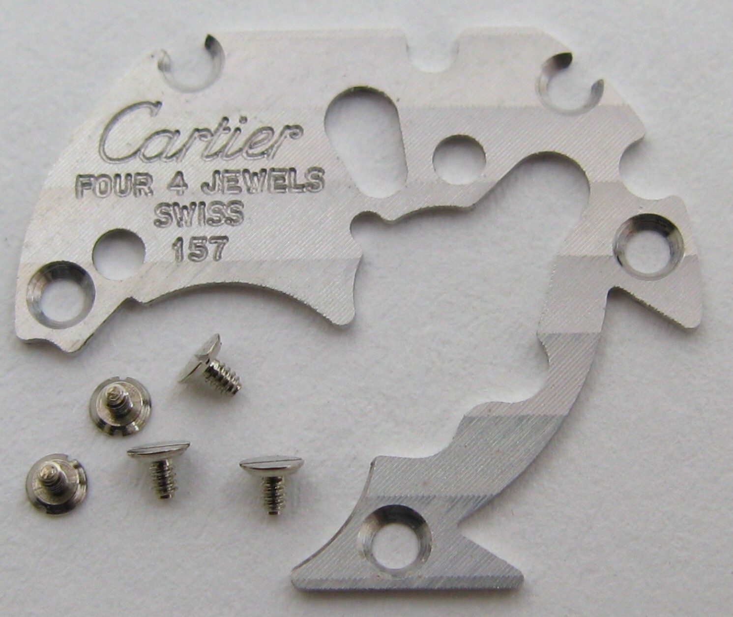 Cartier caliber 157 circuit protection / plate / lid