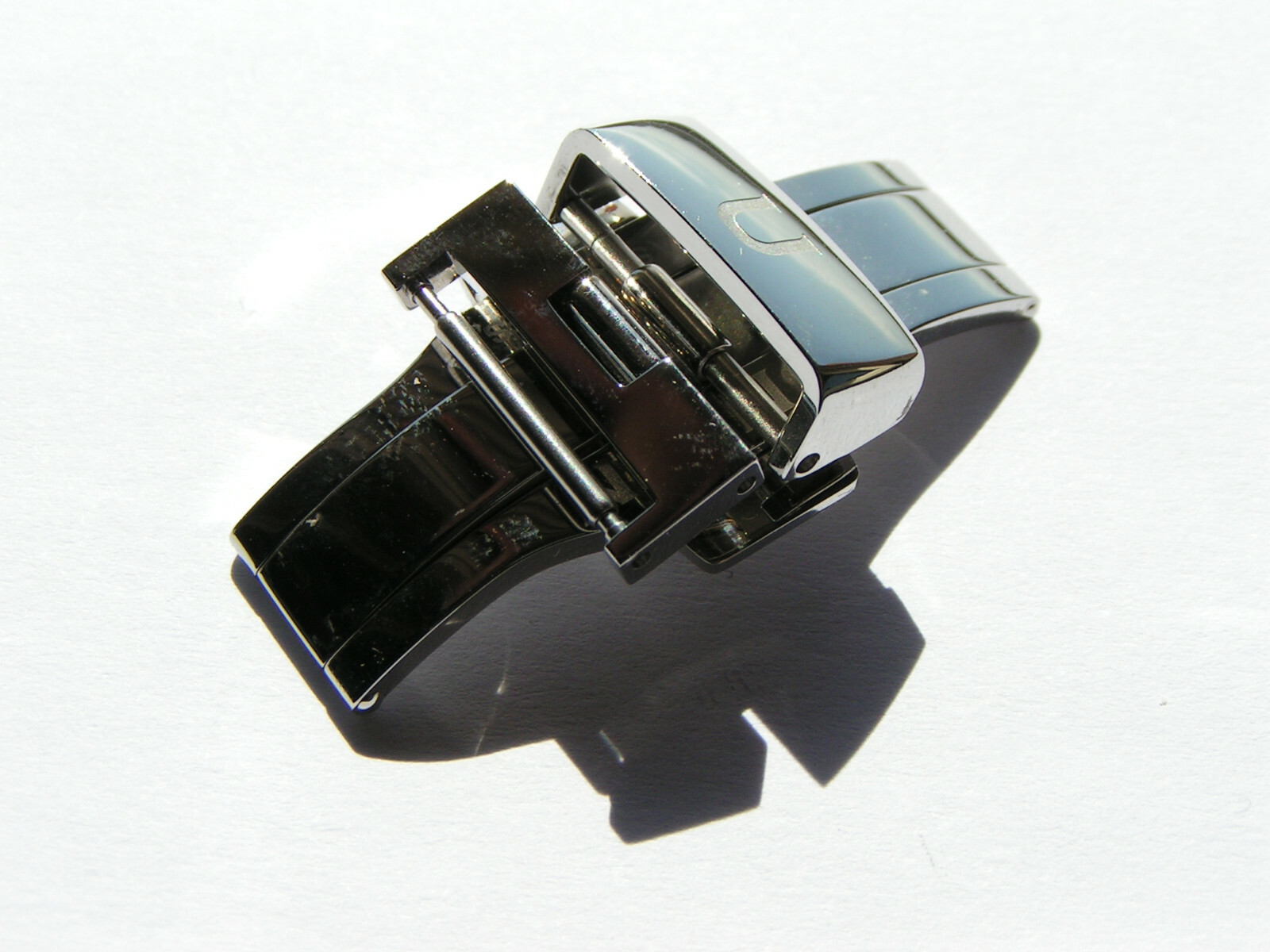 UNION GLASHÜTTE SA D640 000225 Steel 16mm Deployment Deployant Clasp Buckle I509
