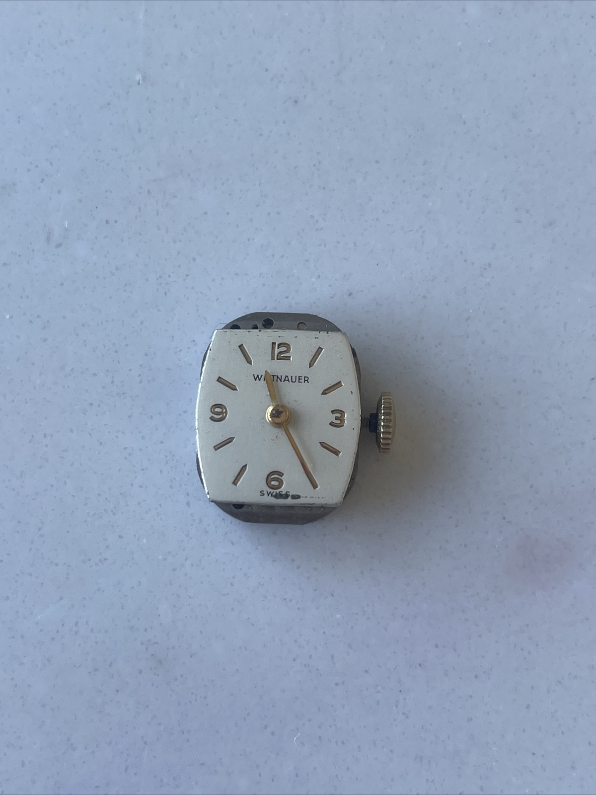 Wittnauer wind up watch movement & dial 17 jewel watch parts auctions Deals Sale