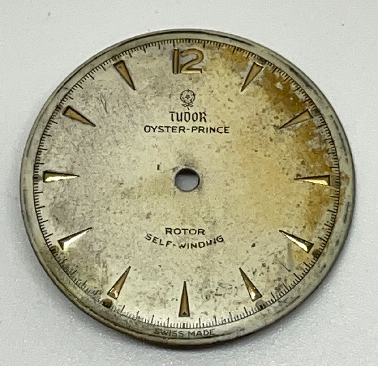 TUDOR ROSE OYSTER-PRINCE WATCH DIAL Swiss