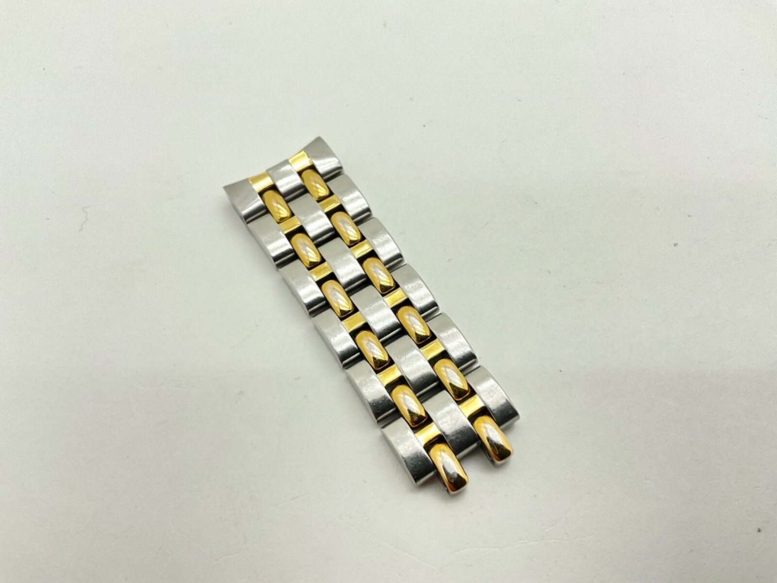 Raymond Weil 5390 gold tone and stainless steel CONTINUOUS partial band 14mm