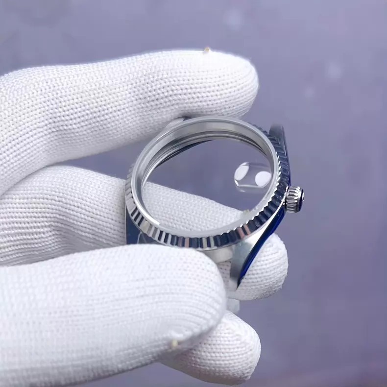 For DIY36mm Watch Steel Case kit For 2824 2130 PT5000 Movement