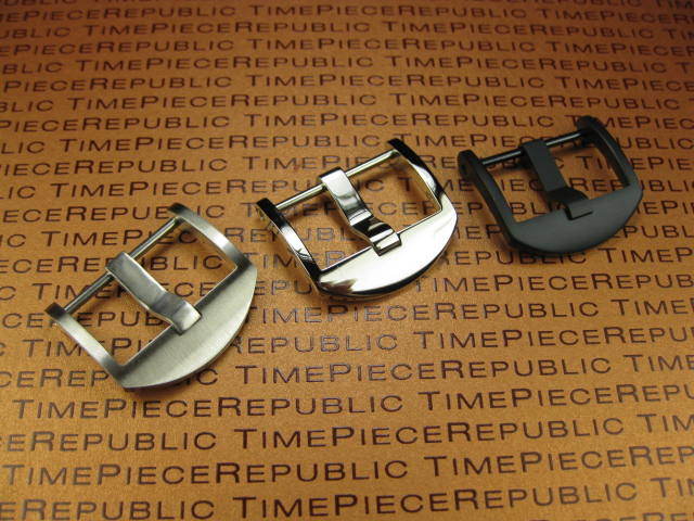 24mm Swiss 316L Stainless Screw In Thumbnail Buckle 1pc PANERAI LUMINOR Brush P