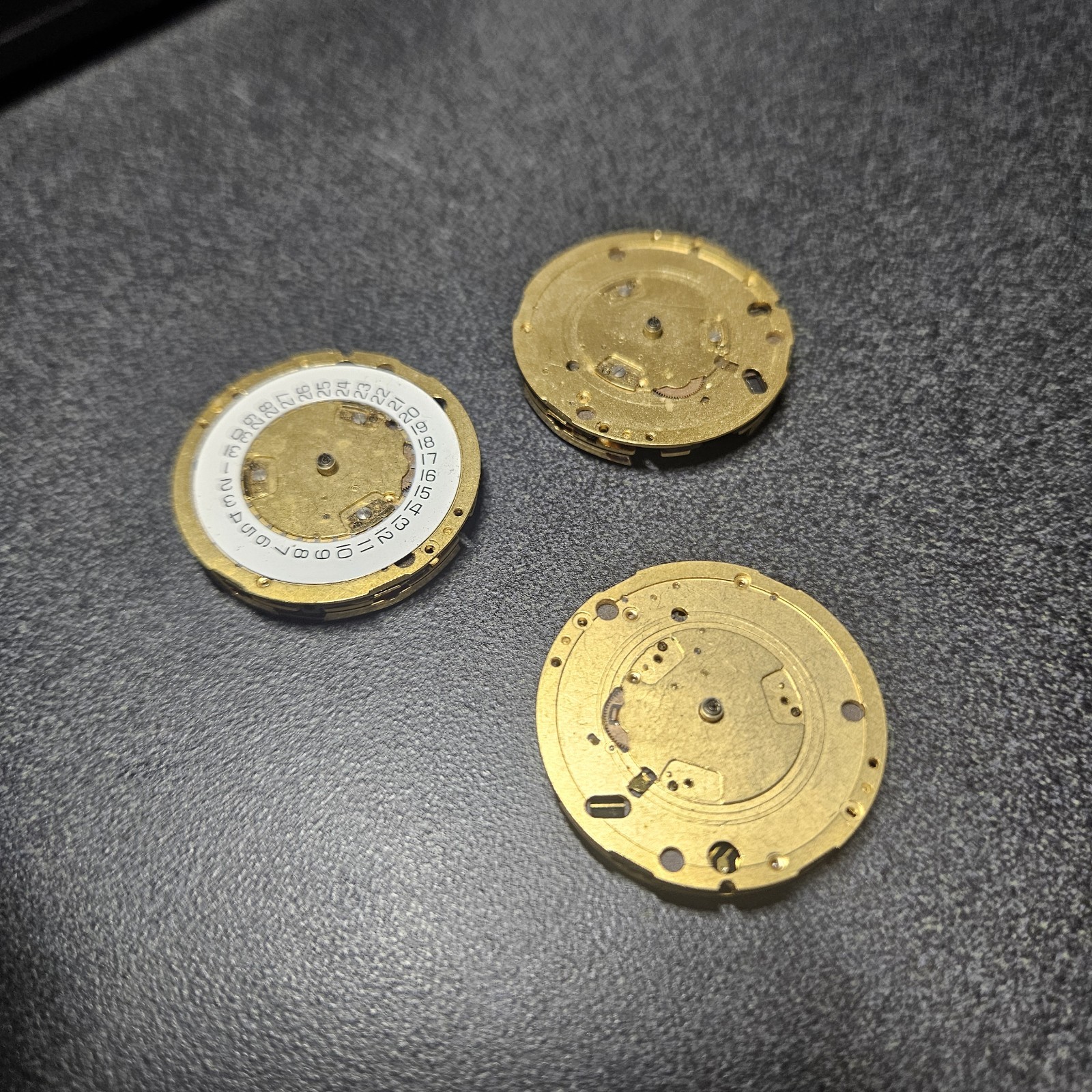3 Tag Heuer ETA 251.262 Movements 27 Jewels 30mm Untested Parts Or Repair 6