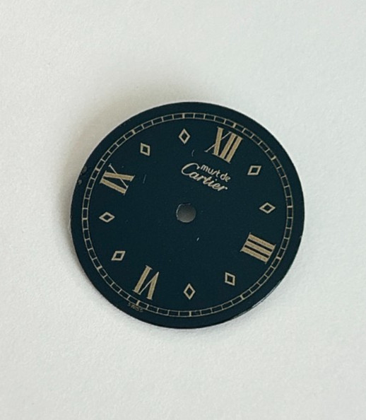 A Vintage Must de Cartier Wristwatch Dial.