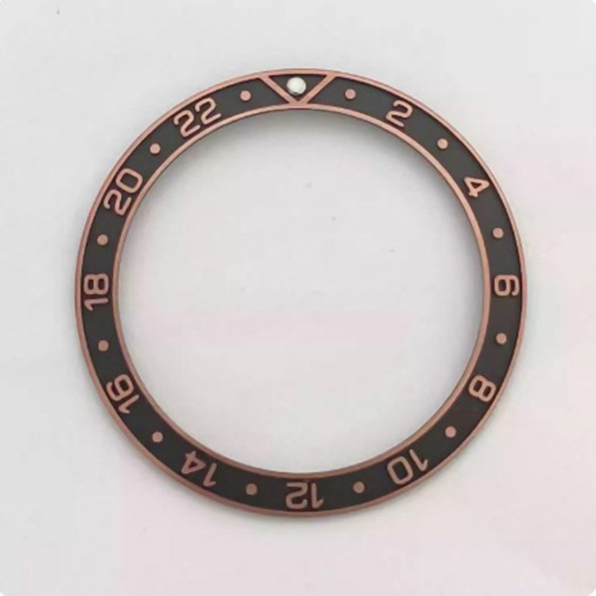 38mm Stainless Steel Watch Bezel Insert Ring For 40mm SUB Watch Case Accessories