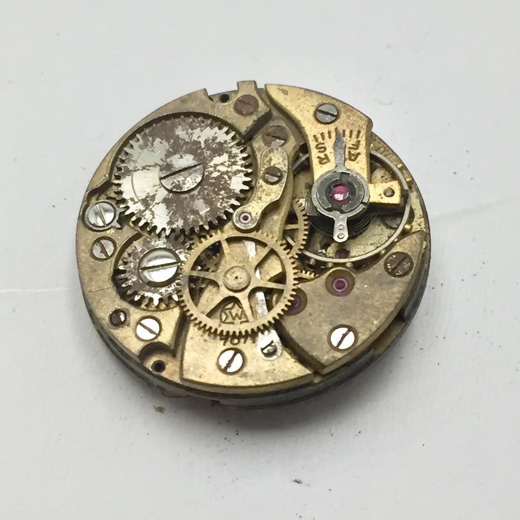 West End Watch CAl.7071 Manual Winding Not Working Movement For Parts