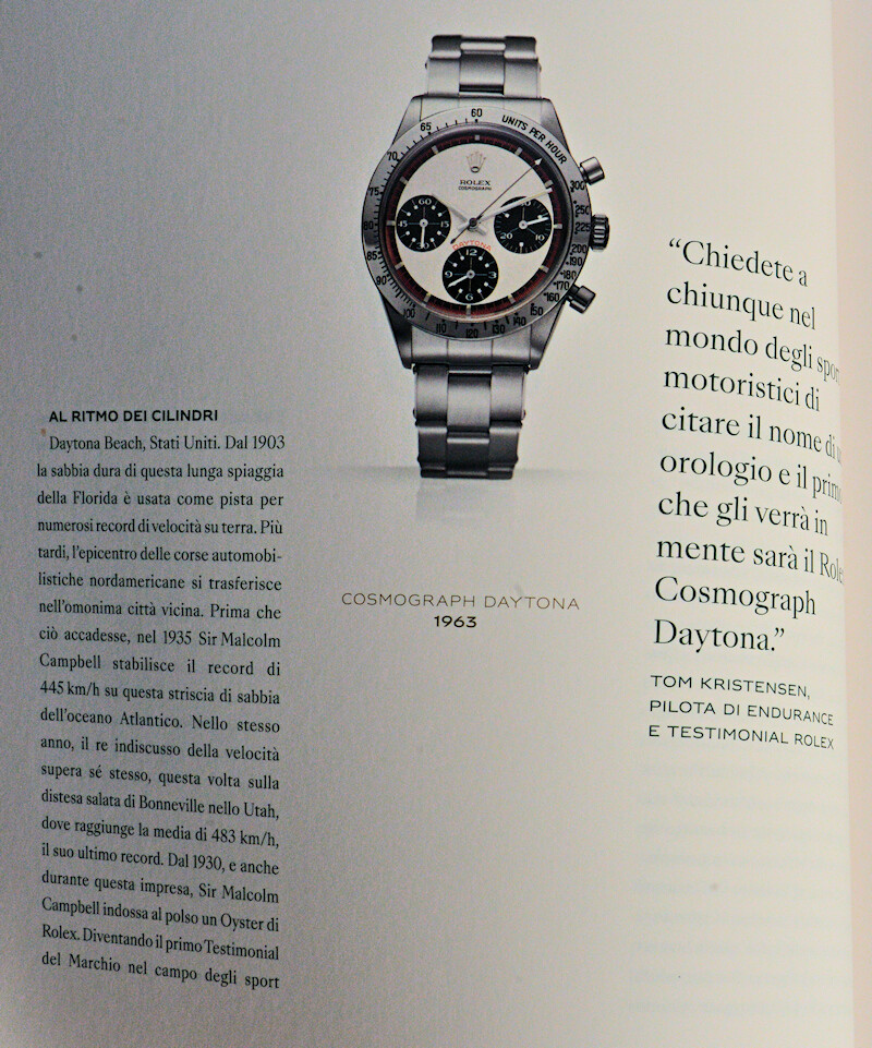 Rolex Magazine Number Nine 9 in Italian on Oyster Perpetual and Milgauss
