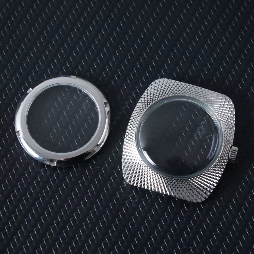 New NH35 Watch Case Accessories 36.5MM*41MM Case Case Dome Acrylic Glass for Sei