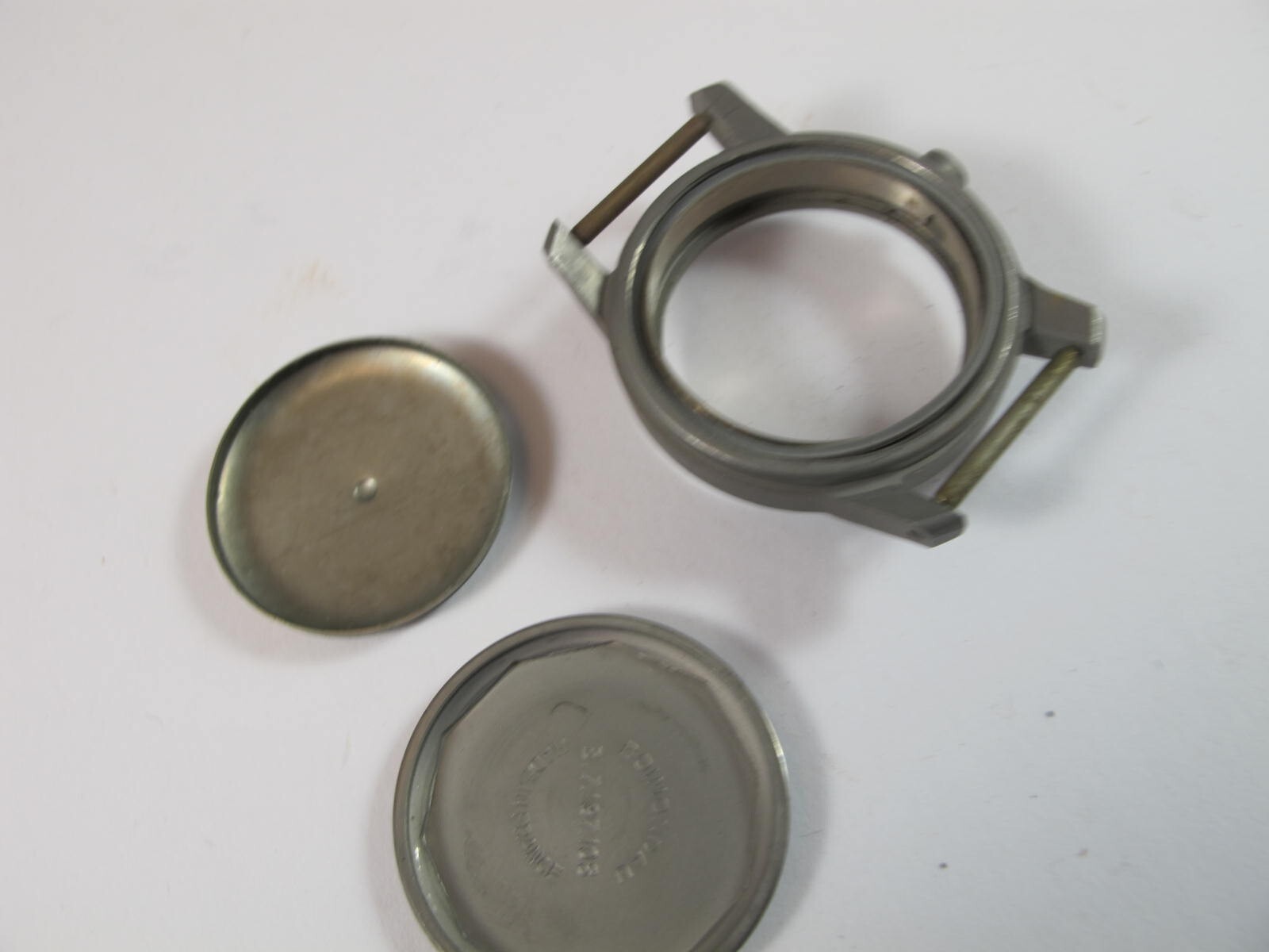 WAKMANN 1954 FRANCE NOS USA MILITARY WATCH CASE UNUSED in cannister