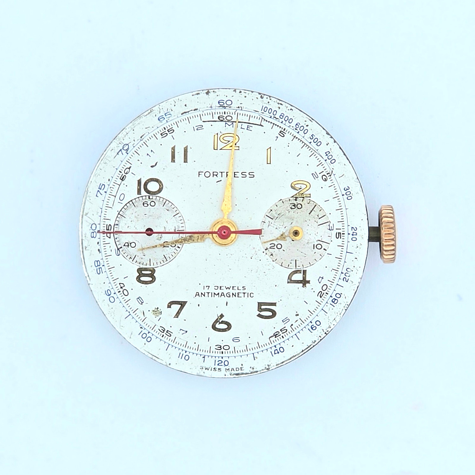 VENUS 188 CHRONOGRAPGH MOVEMENT WITH DIAL