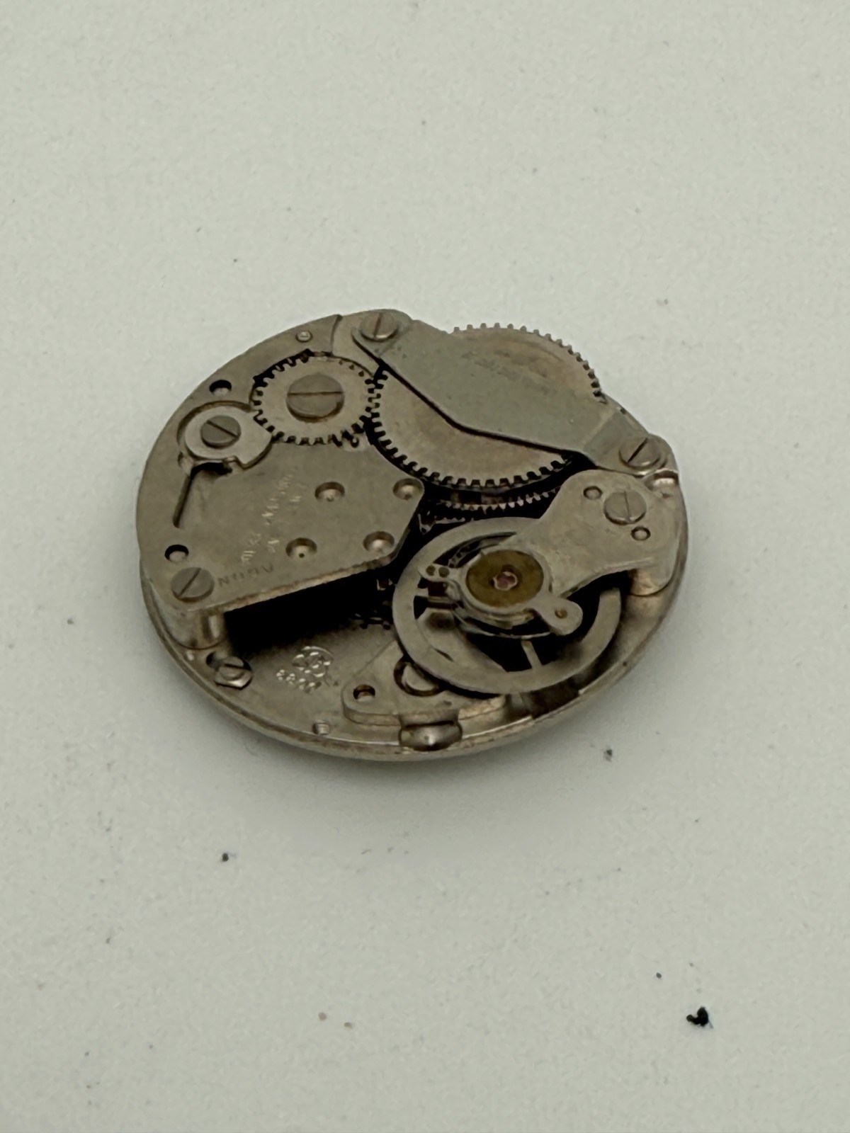 Vintage Jump Hour EB 8800 Swiss Movement For Parts or Repair