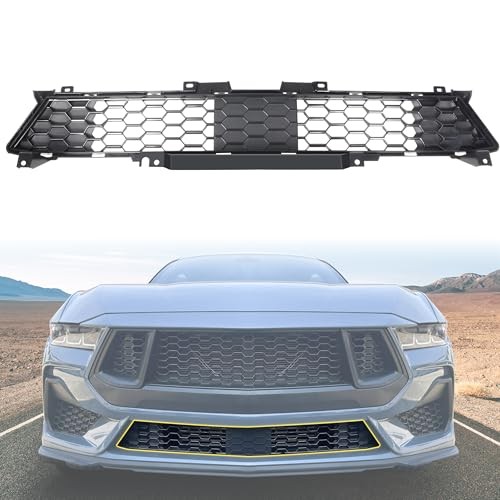 Front Bumper Grille Side Trim Cover Compatible with 2024 2025 Ford Mustang