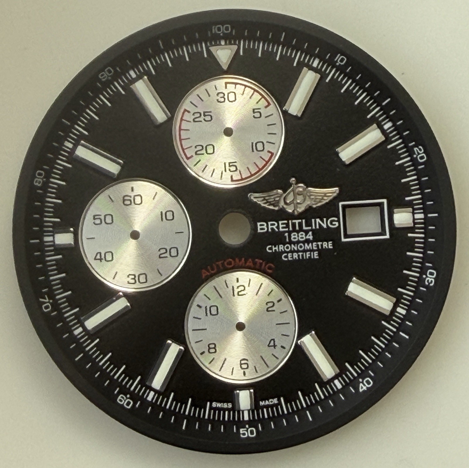 Breitling Super Avenger Black Dial Authentic Ref: A13370