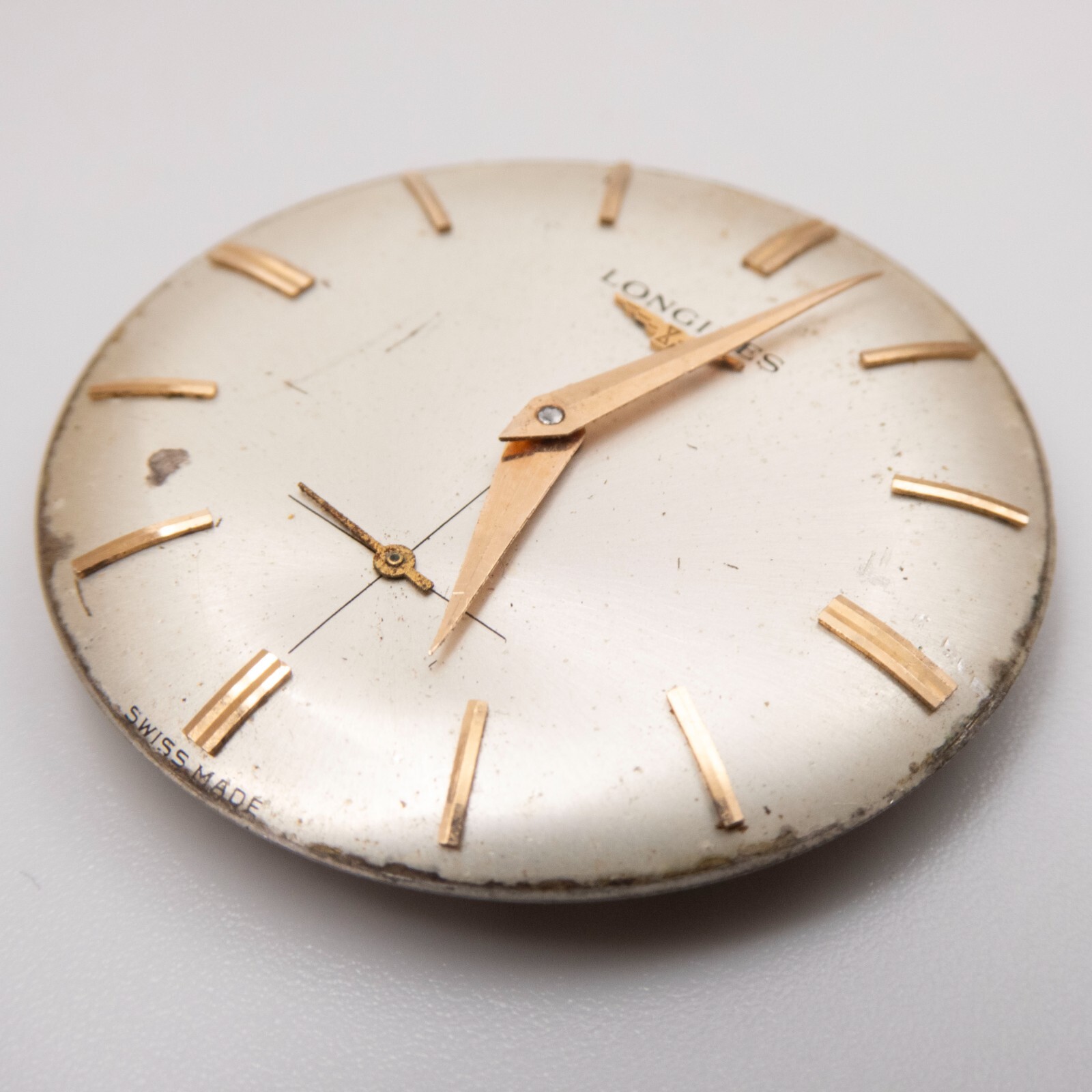 Vintage Longines Caliber 370 17-Jewel Wristwatch Movement, Good Balance