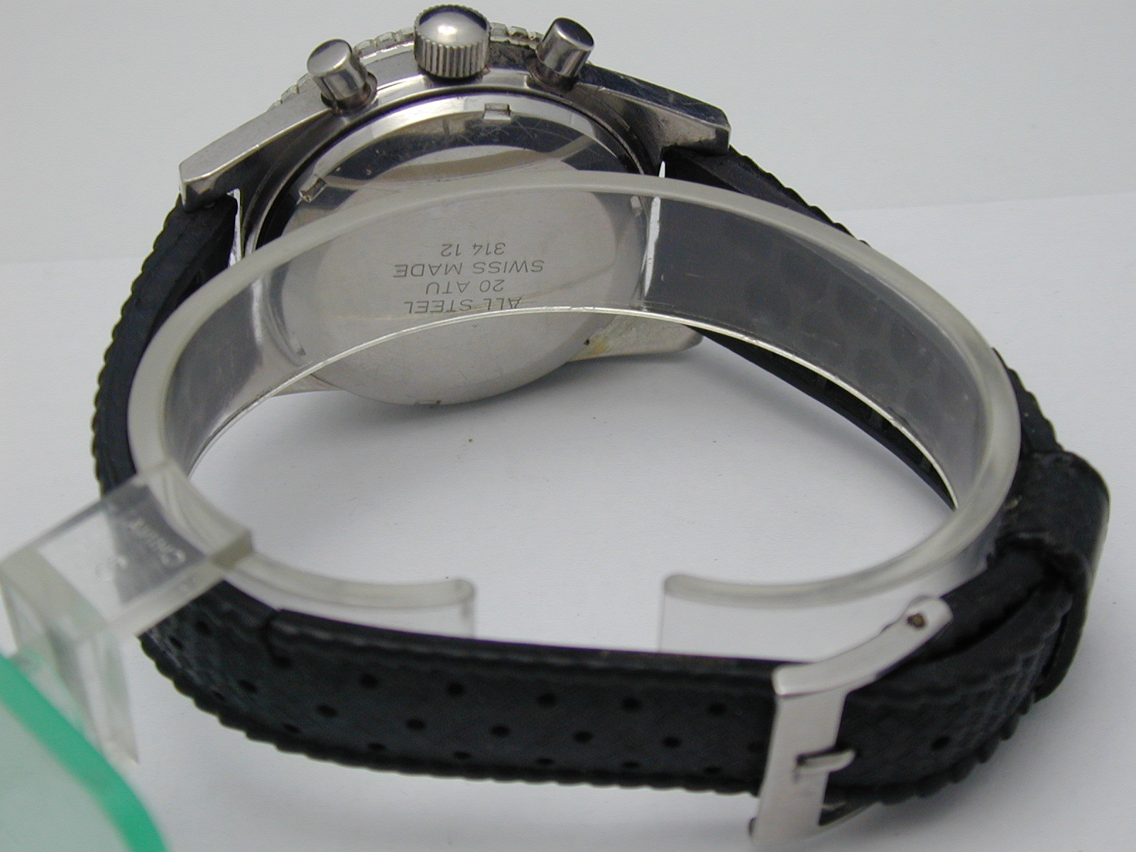 SOLAR VINTAGE 1960S SCREW DOWN CROWN DIVER CHRONOGRAPH VALJOUX 7733