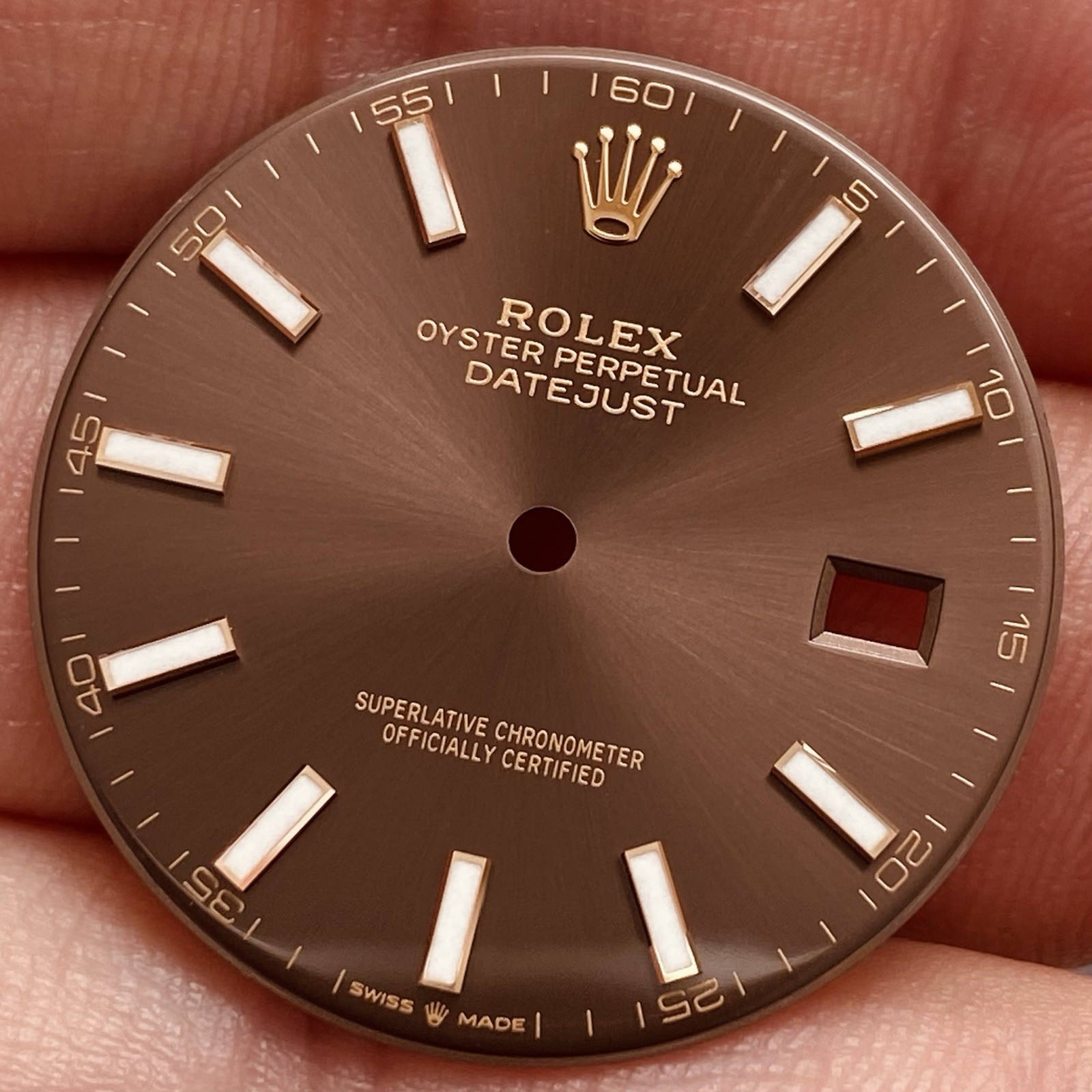 Rolex Brown Dial For Datejust 41mm Model Ref 126333 & 126303