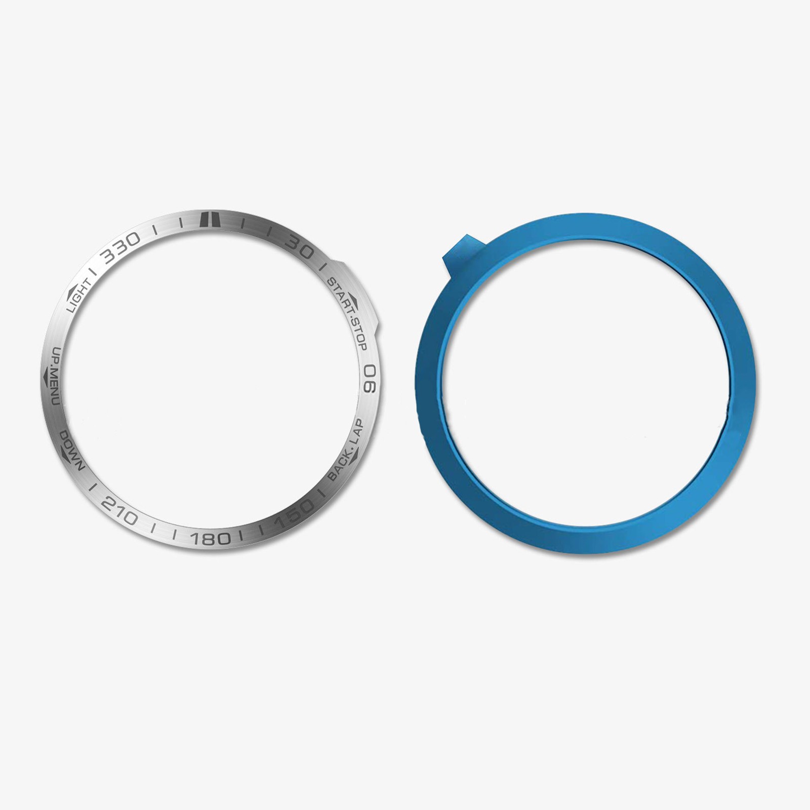 Metal Watch Bezel Racing Protective Bezel Etched Bezel Insert for Garmin Fenix 7
