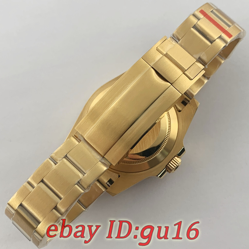 40mm Ceramic bezel Watch Case Fit NH34 NH35 NH36 ETA 2824/2836 Miyota82 Series