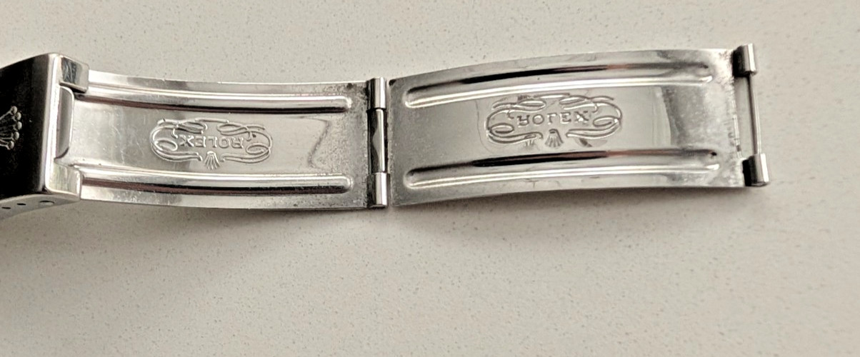 ROLEX BUCKLE 62523-H18 CODE M11 1998 FOR 20MM JUBILEE.