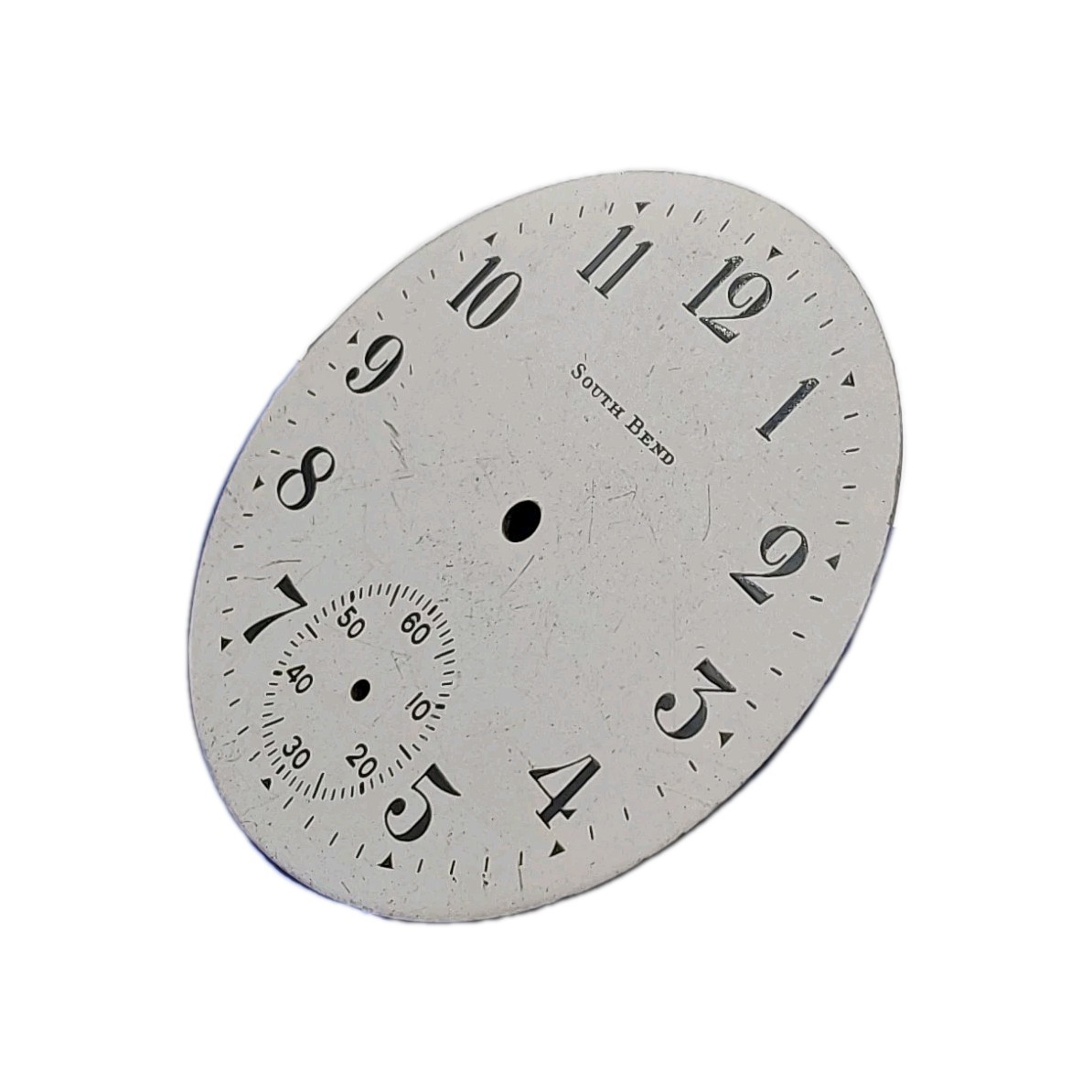 South Bend 42.5mm 16s Metal Pocket Watch Dial Only 1962