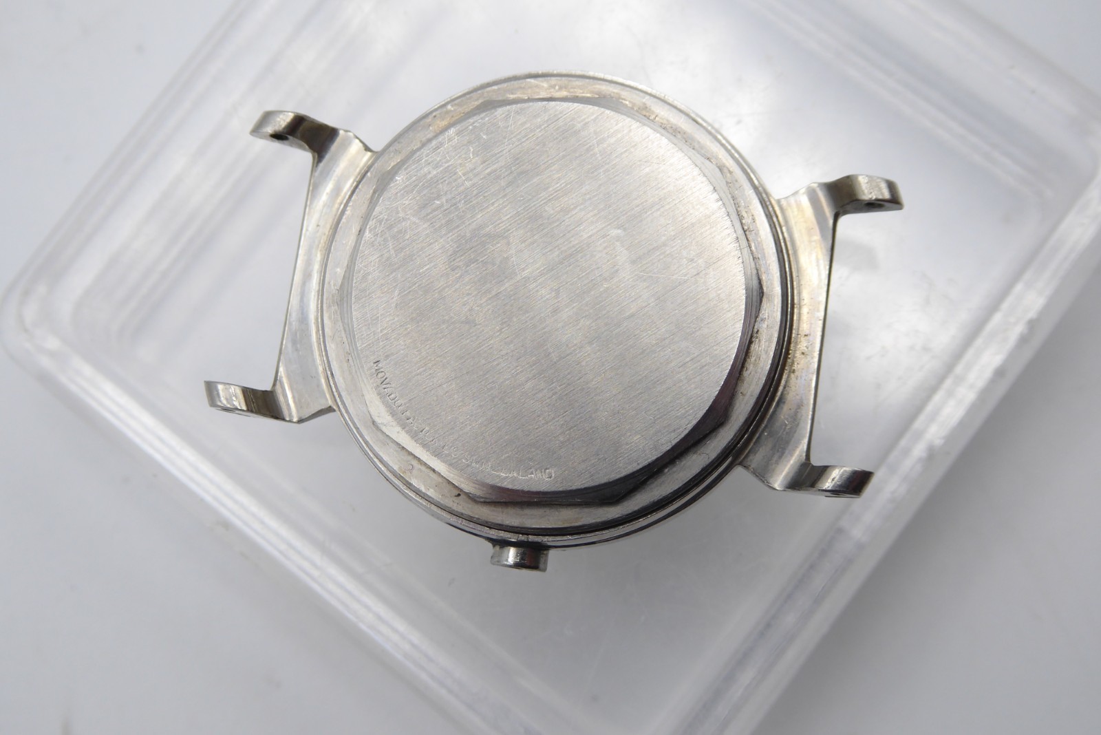 Movado François Borgel vintage case steel 30mm