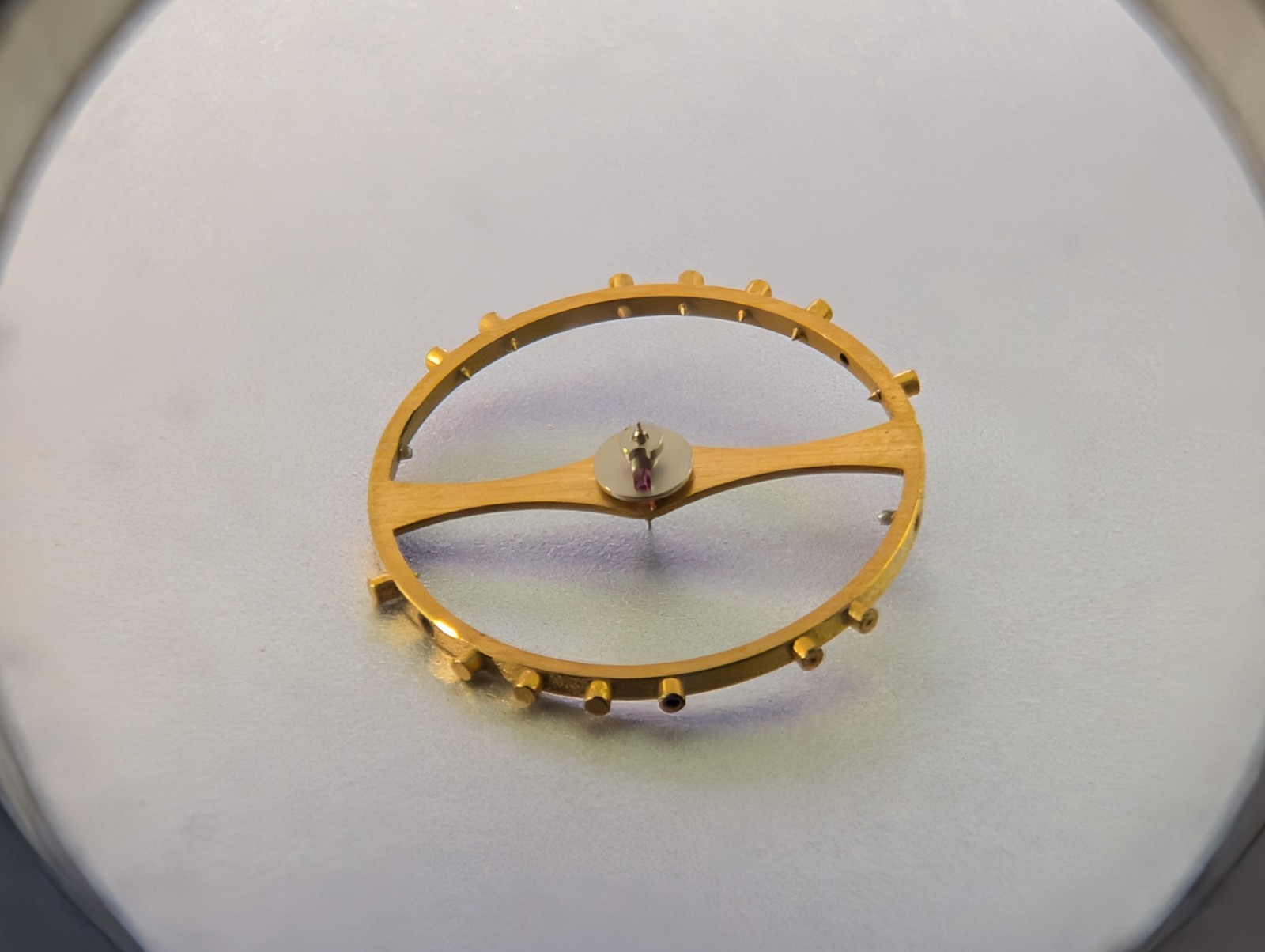 open used Rolex 1560 8106 Balance Complete no spring for watch repair/parts