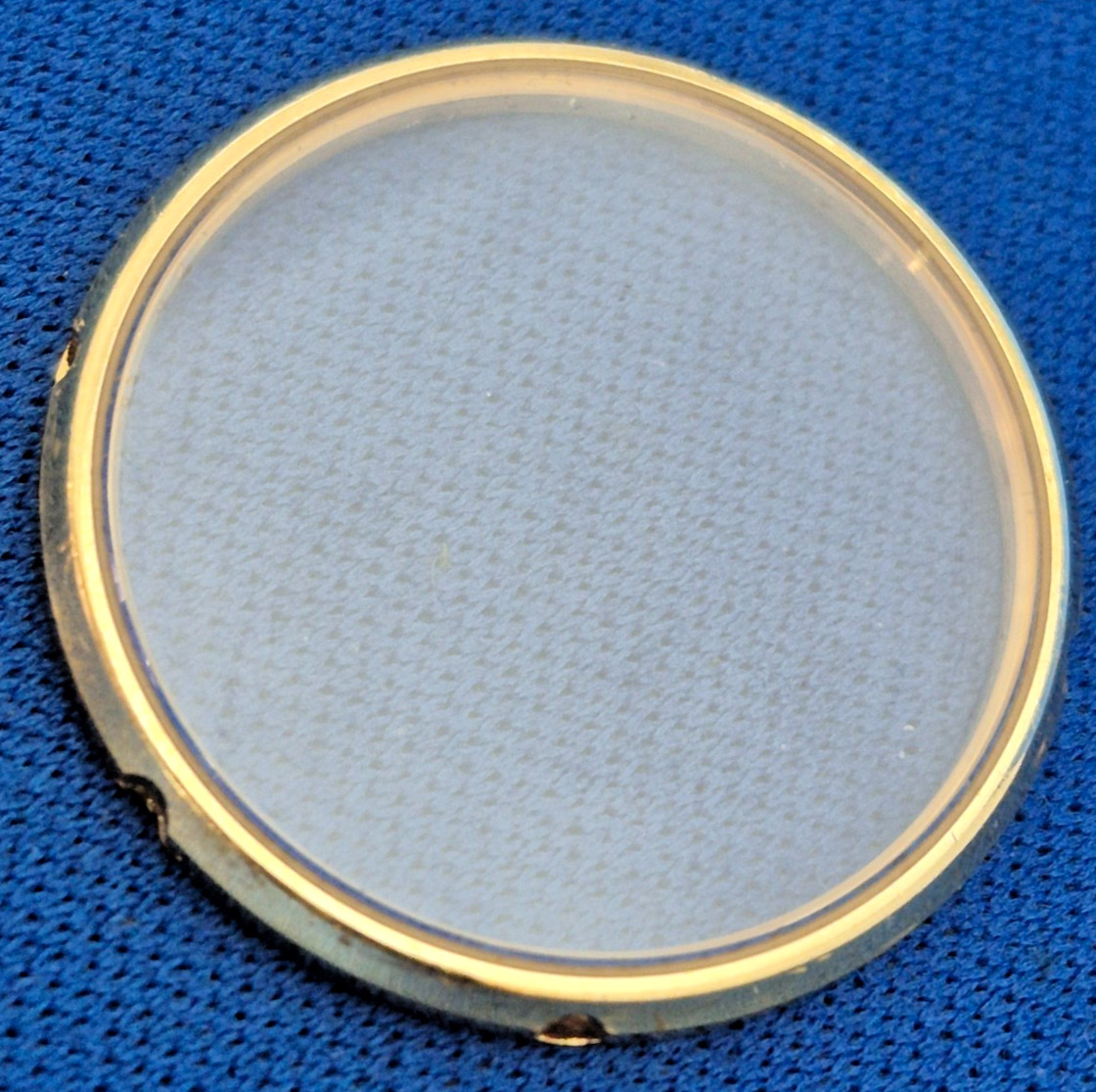 Genuine Ebel 18K .750 Yellow Gold 26.8mm Bezel with Sapphire Crystal and Gasket