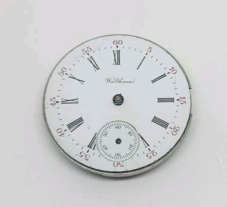 1897 Waltham Model 1891 Grade Seaside 11j 0s Pocket Watch Movement For Repair