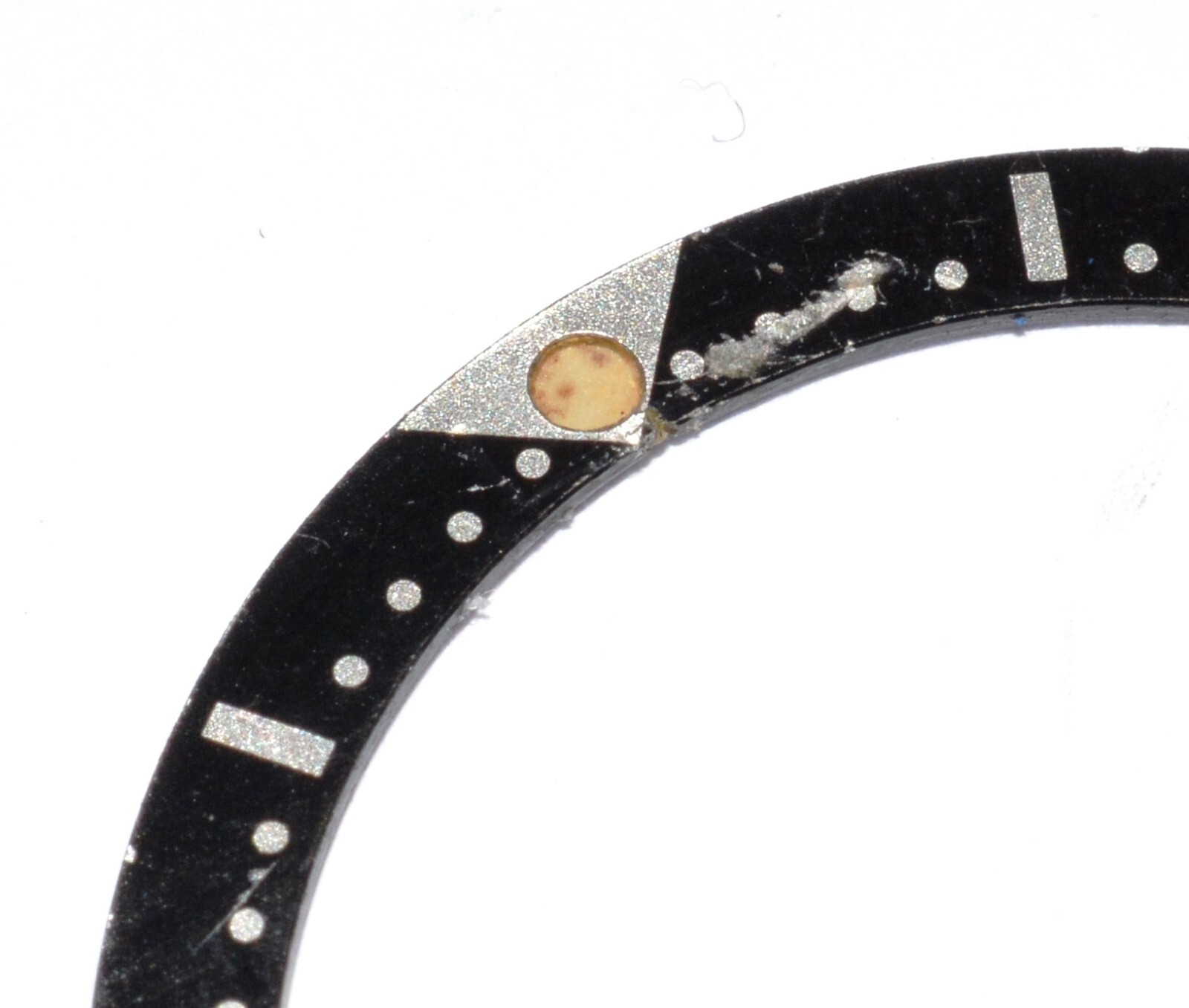 Original RARE Vintage Seiko 6105-811X 8110 8119 Captain Willard Bezel Insert! CK