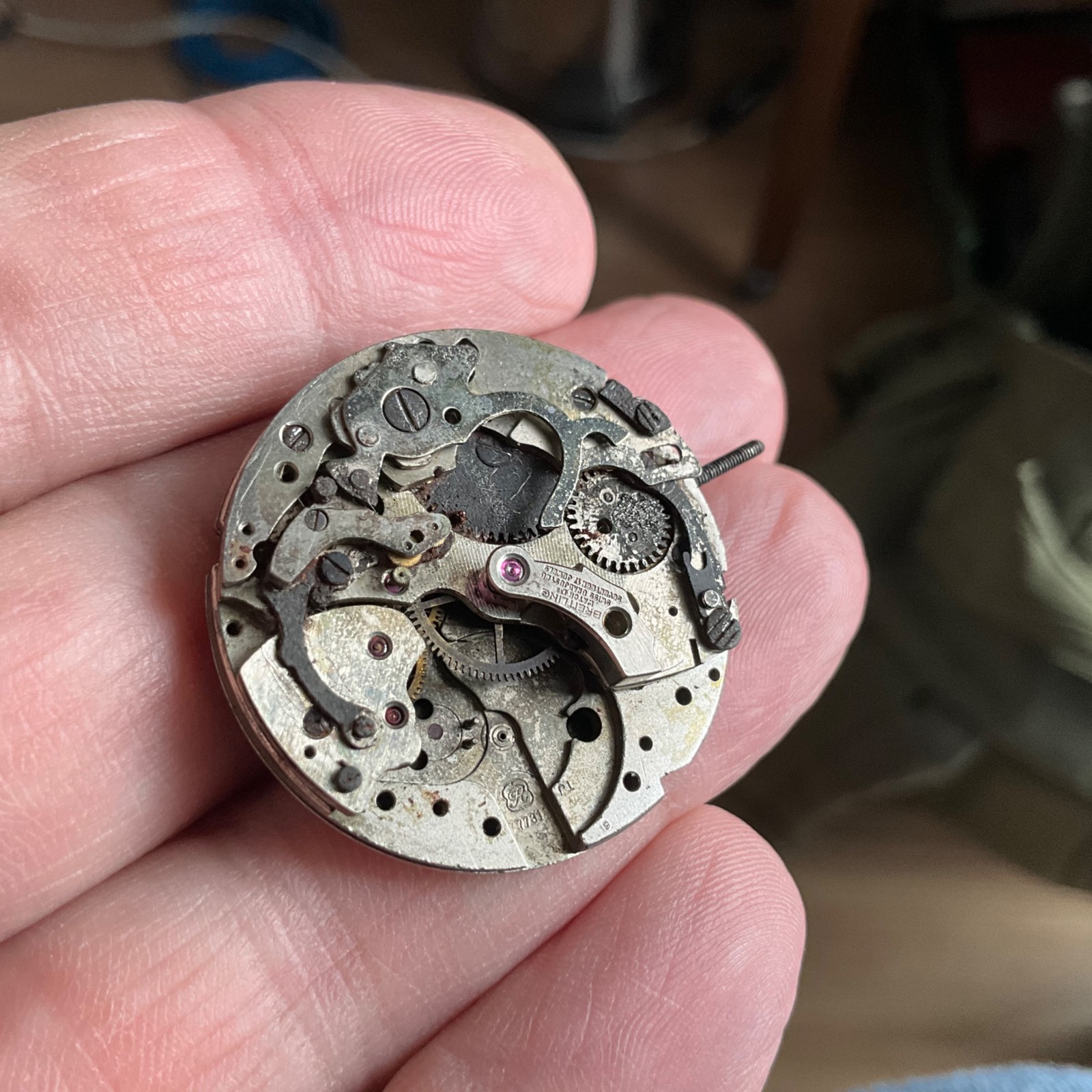 VINTAGE BREITLING SUPEROCEAN MOVEMENT DIAL REF. 2005 1967 – 100% GENUINE #9003B2