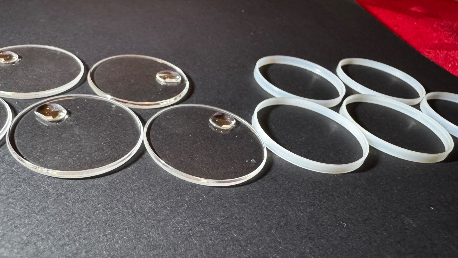 Genuine Rolex Watch Crystal 30.3mm 1.8mm AR Cyclops LEC w/ Gasket 25-295 CAR