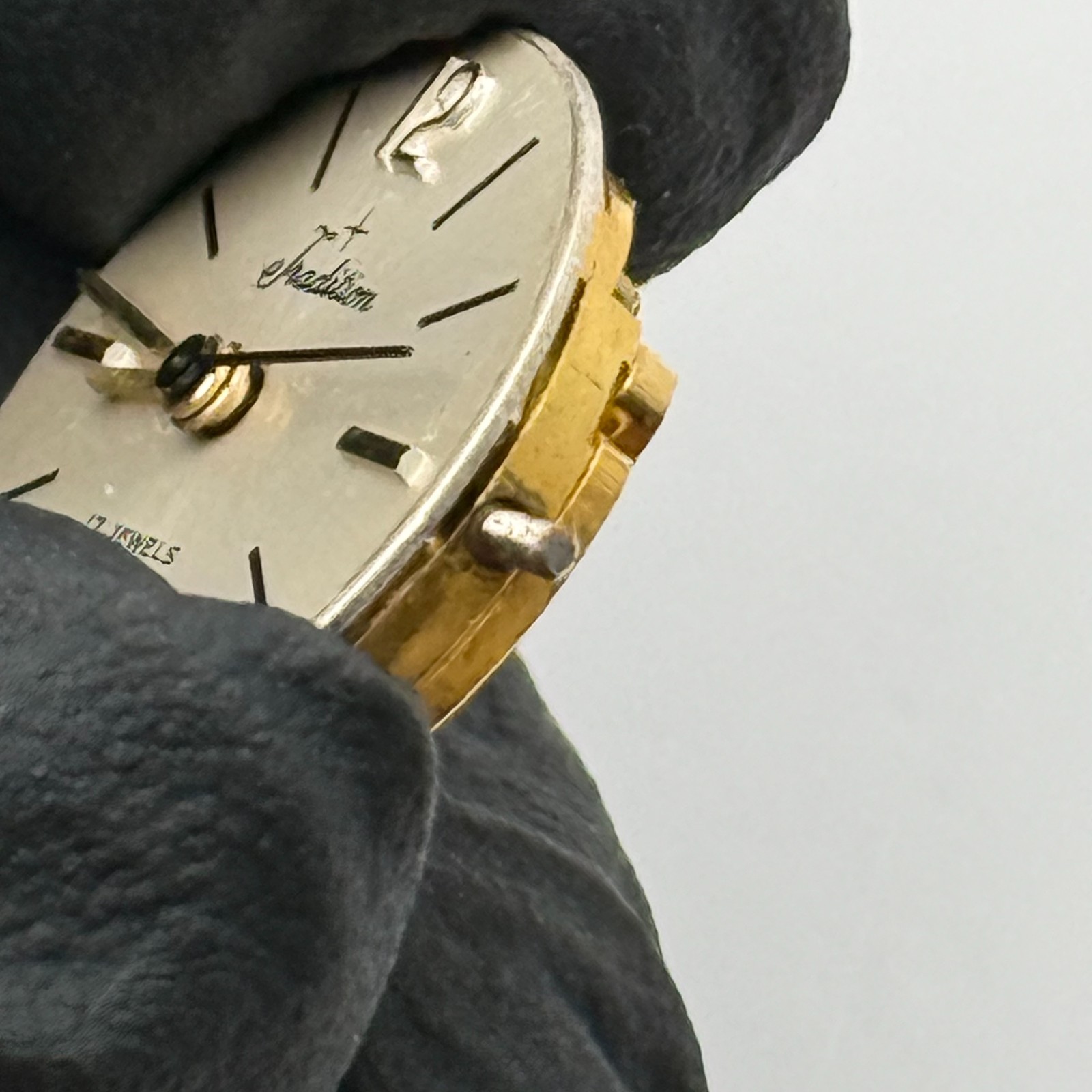 FHF 57-21 Fontainemelon Watch Movement Tradition 17 Jewels Swiss Parts 15.2mm