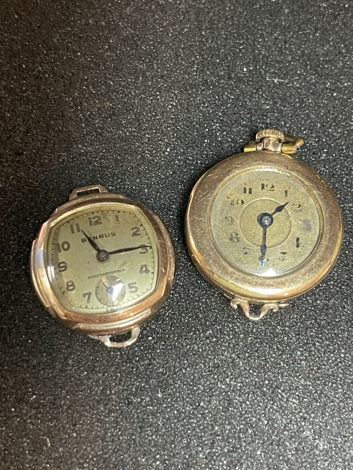 Watch Lot Parts/Repair – Benrus, Elgin, Moeris, Bulova, Lucien Piccard -TJ1489