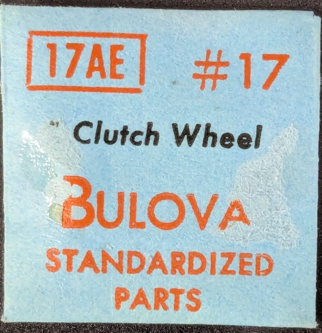 NOS NEW Genuine Bulova Cal. 17AE – Clutch Wheel – Vintage Watch Part #17