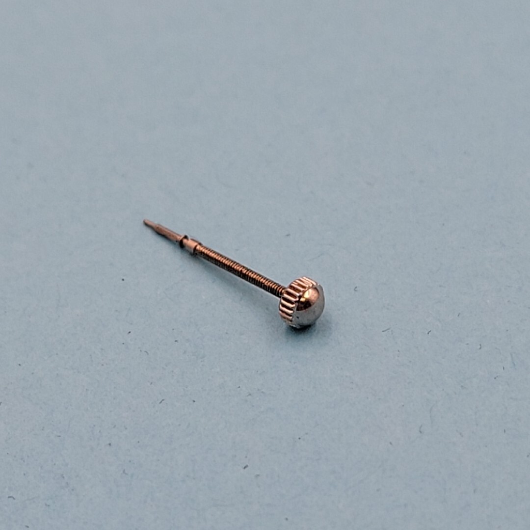 Stem and Silver Crown For Movado Juro 84-G2-1899 ETA 955-402 Excellent Condition