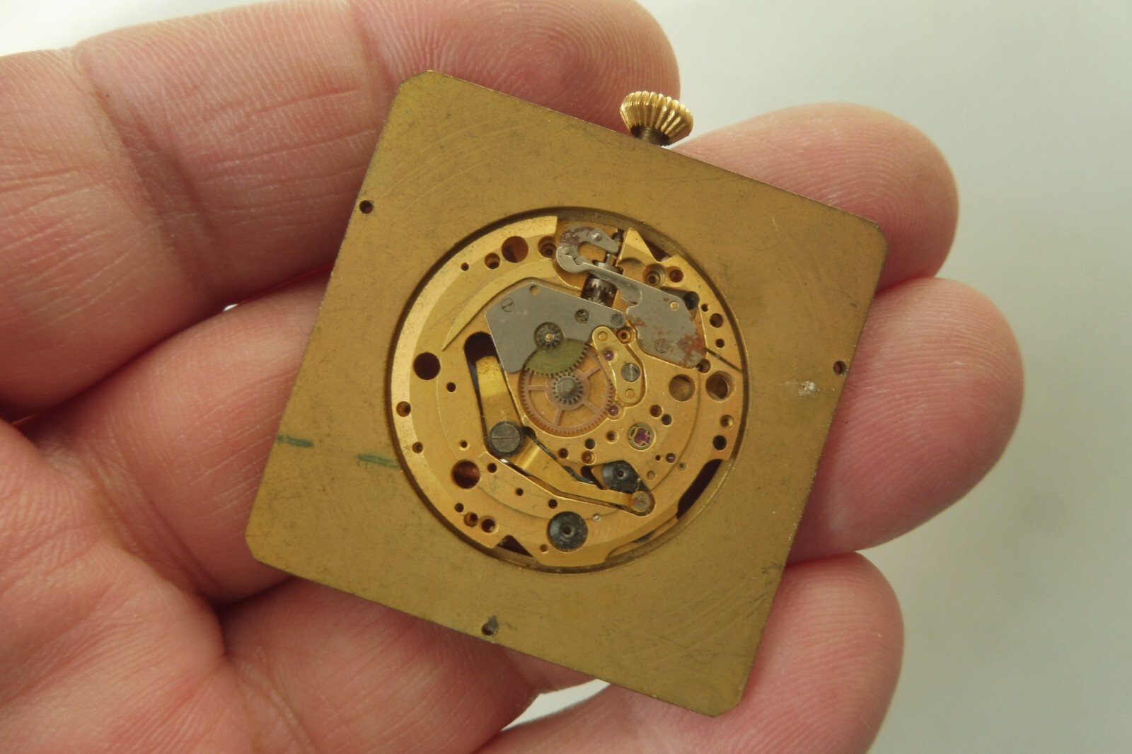 Antique Solid Brass Frame Watch Mechanism