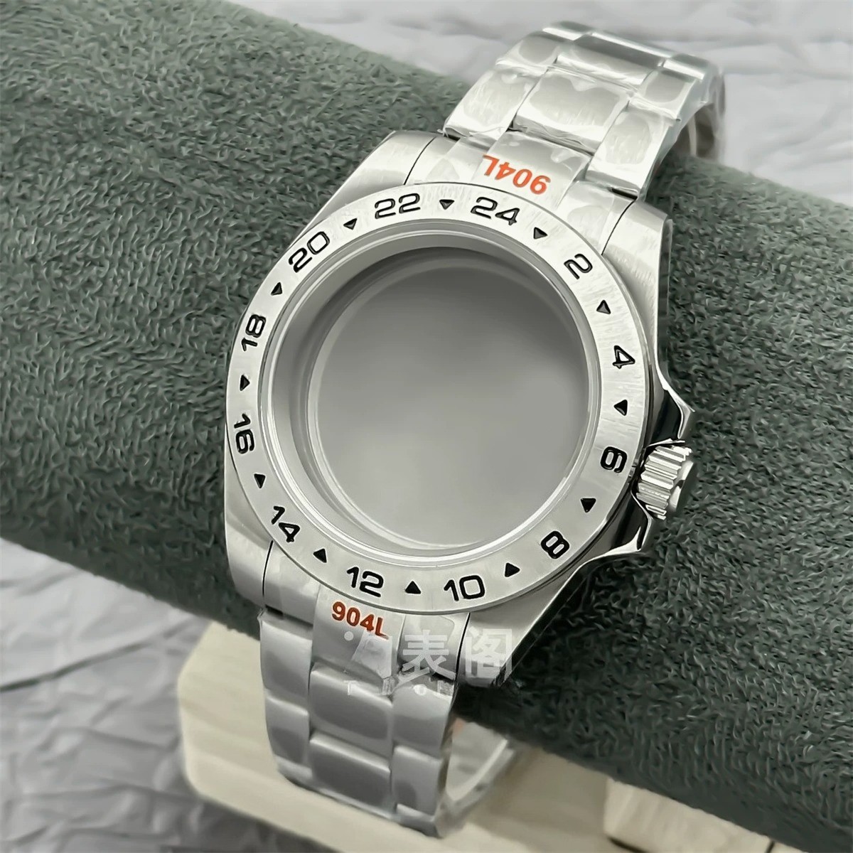 DIY Watch Part Kit for Explore II ETA 2824 40mm 42mm Watch Case + Steel Strap